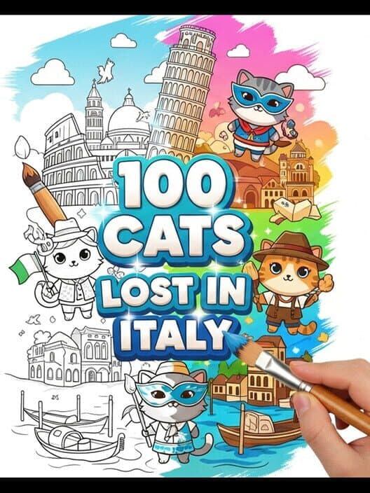 Обложка 100 Cats Lost in Italy