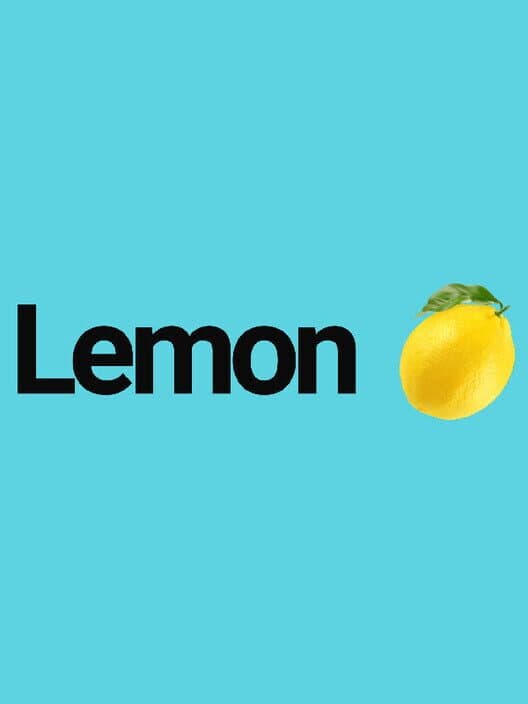 Обложка Lemon