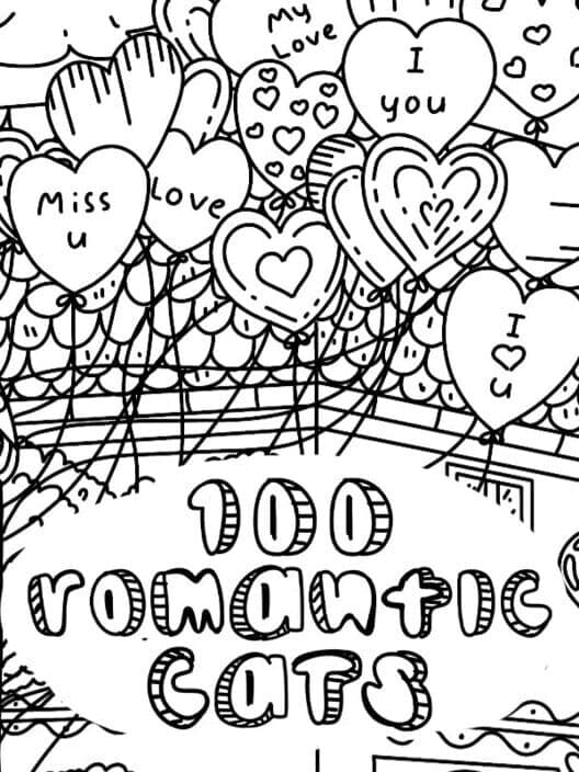 Обложка 100 Romantic Cats