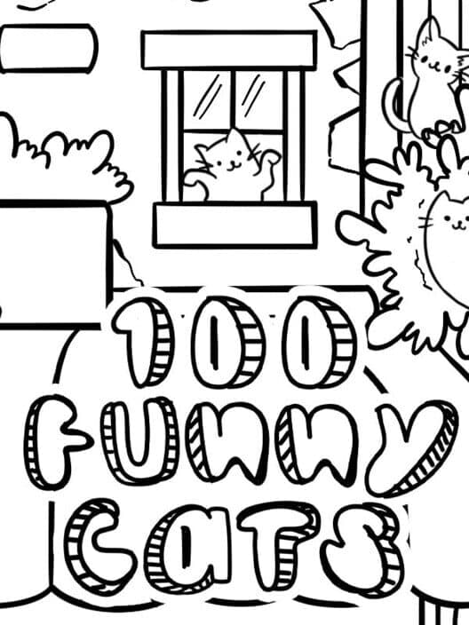 Обложка 100 Funny Cats