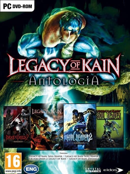Обложка Legacy of Kain: Antologia