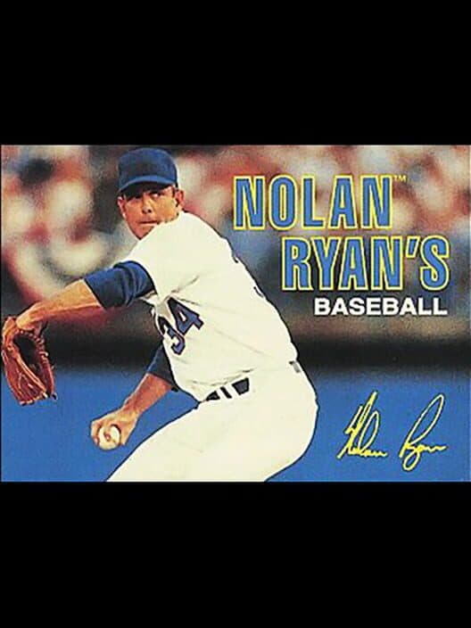 Обложка Nolan Ryan's Baseball