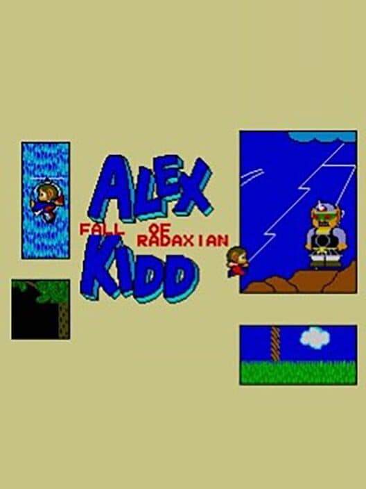 Обложка Alex Kidd: Fall of Radaxian