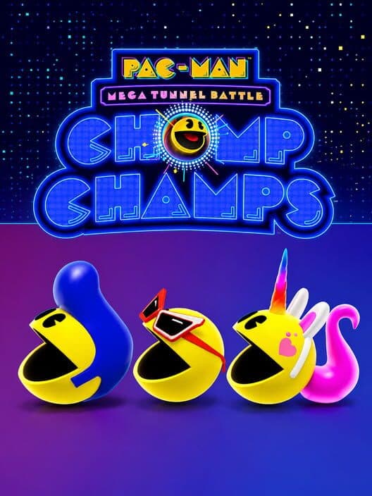 Обложка Pac-Man Mega Tunnel Battle: Chomp Champs - Chomp Challengers Pac