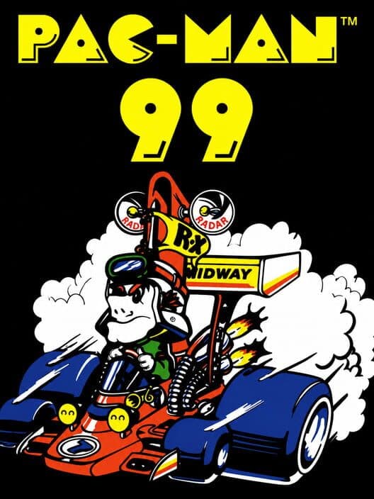 Обложка Pac-Man 99: New Rally-X