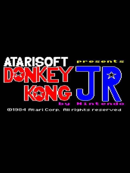 Обложка Donkey Kong Junior