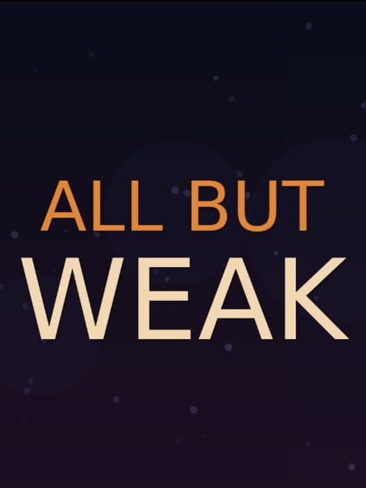 Обложка All But Weak