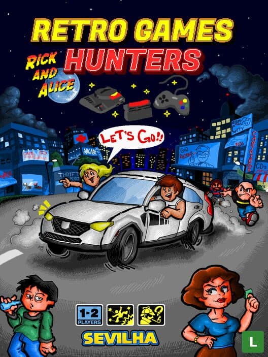 Обложка Rick and Alice: Retro Games Hunters