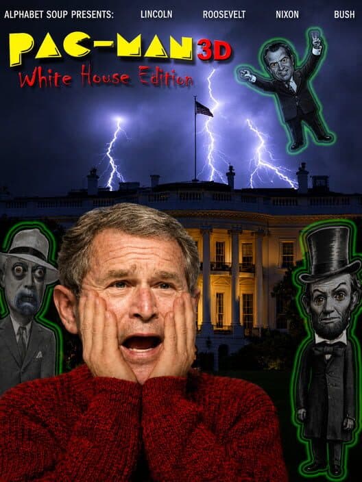 Обложка Pac-Man 3D: White House Edition