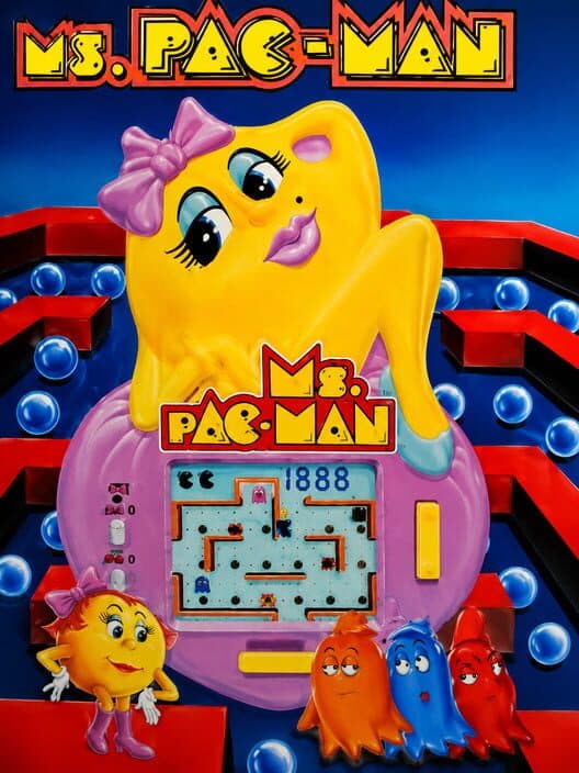 Обложка Ms. Pac-Man