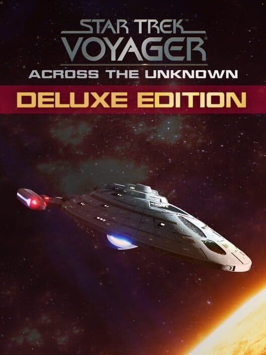 Обложка Star Trek: Voyager - Across the Unknown: Deluxe Edition