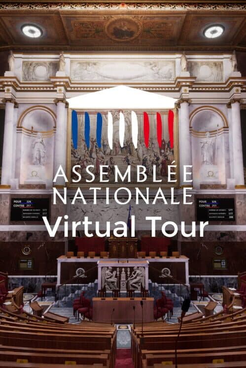 Обложка Visite virtuelle de l'Assemblée nationale