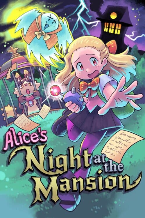 Обложка Alice's Night at the Mansion