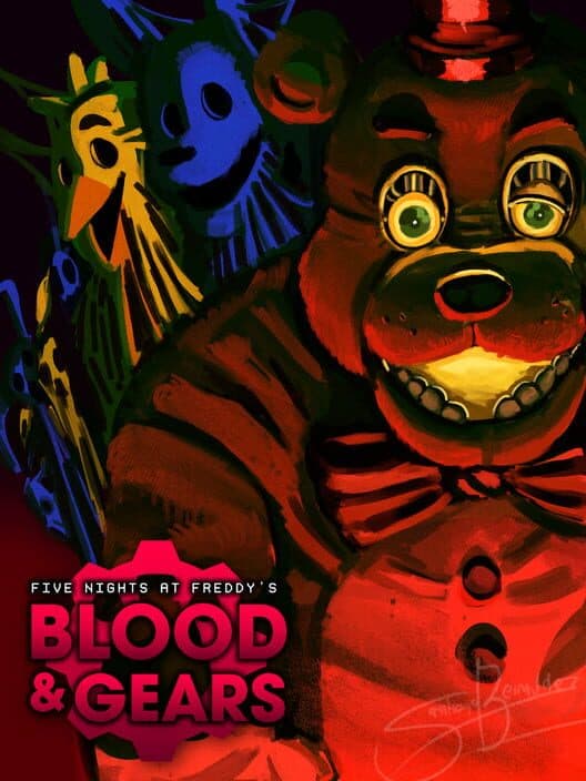 Обложка Five Nights at Freddy's: Blood & Gears