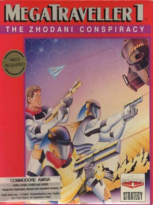 Обложка MegaTraveller 1: The Zhodani Conspiracy