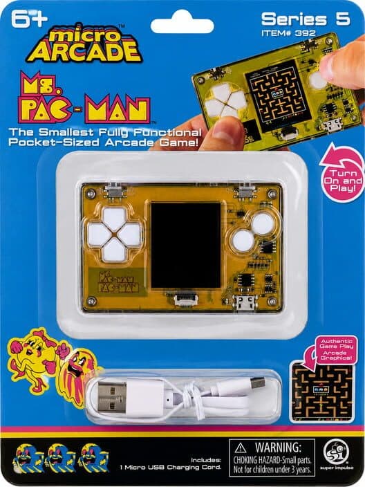Обложка Micro Arcade: Ms. Pac-Man
