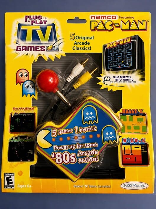 Обложка Namco: Featuring Pac-Man
