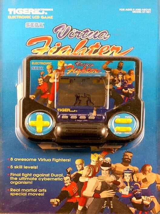 Обложка Virtua Fighter