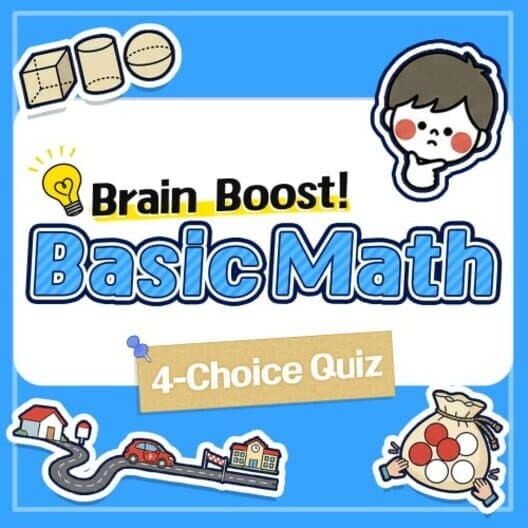 Обложка Brain Boost! Basic Math 4-Choice Quiz