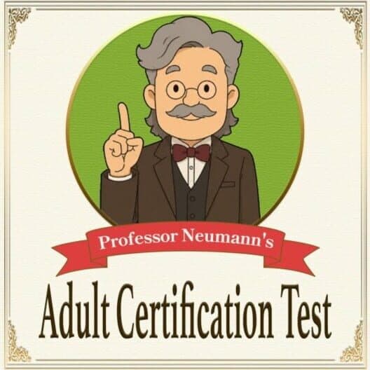 Обложка Professor Neumann's Adult Certification Test