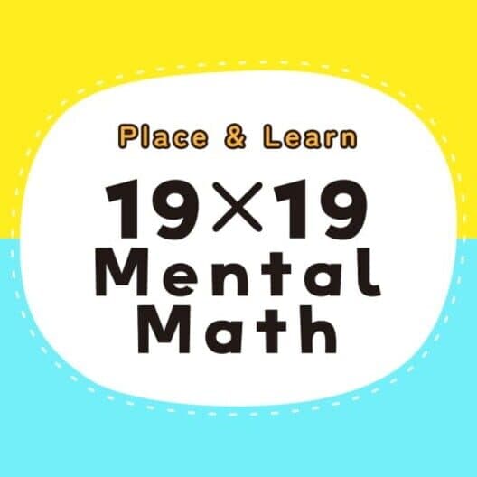 Обложка Place & Learn 19×19 Mental Math
