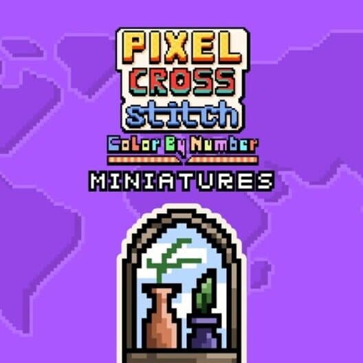Обложка Pixel Cross Stitch Color by Number: Miniatures