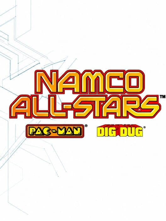 Обложка Namco All-Stars: Pac-Man and Dig Dug
