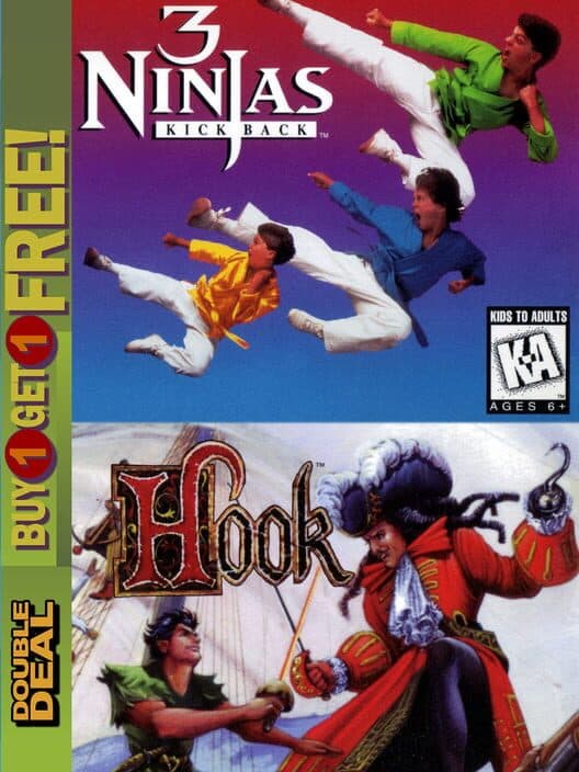 Обложка 3 Ninjas Kick Back / Hook