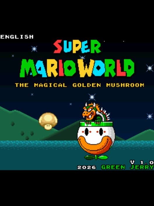 Обложка Super Mario World: The Magical Golden Mushroom