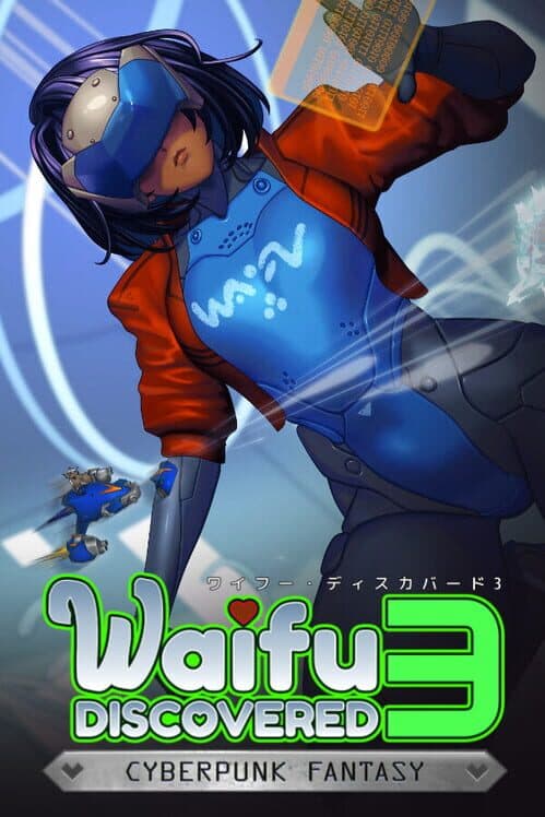 Обложка Waifu Discovered 3: Cyberpunk Fantasy