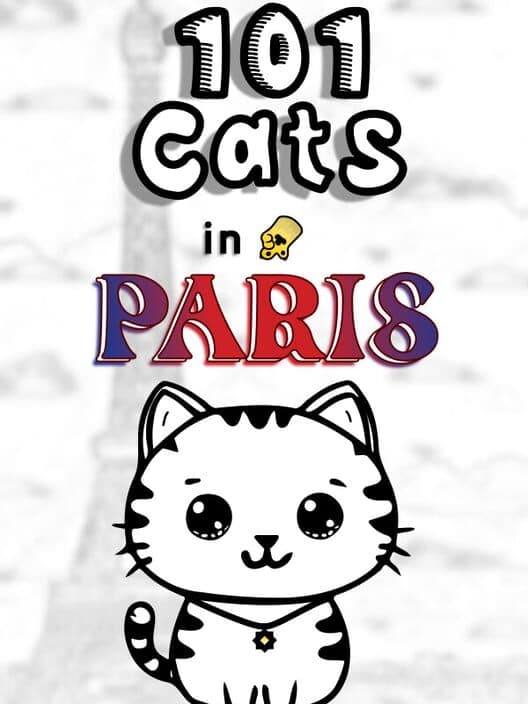 Обложка 101 Cats in Paris