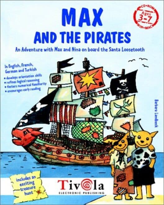 Обложка Max and the Pirates
