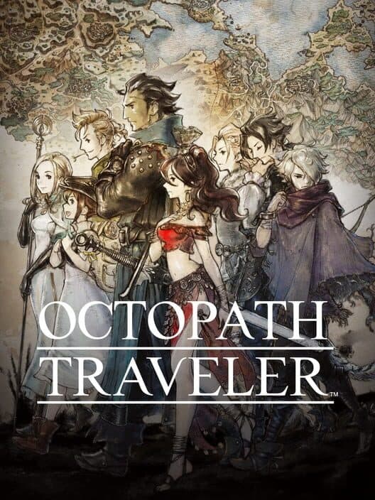 Обложка Octopath Traveler