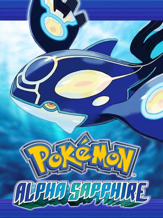 Обложка Pokémon Alpha Sapphire