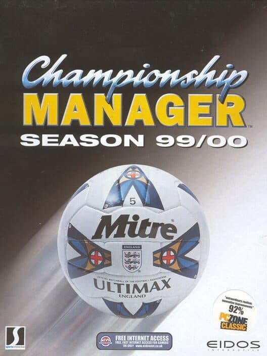 Обложка Championship Manager: Season 1999/2000