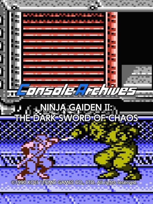 Обложка Console Archives: Ninja Gaiden II - The Dark Sword of Chaos