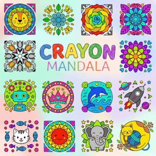 Обложка Crayon Mandala