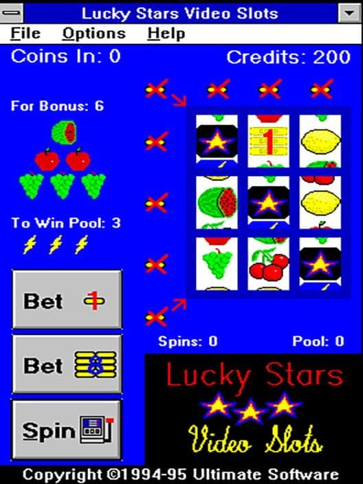 Обложка Lucky Stars Video Slots