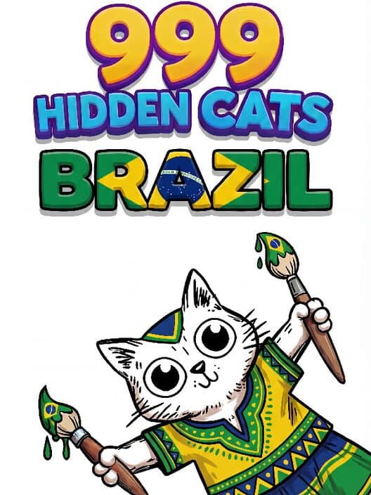 Обложка 999 Hidden Cats: Brazil Together
