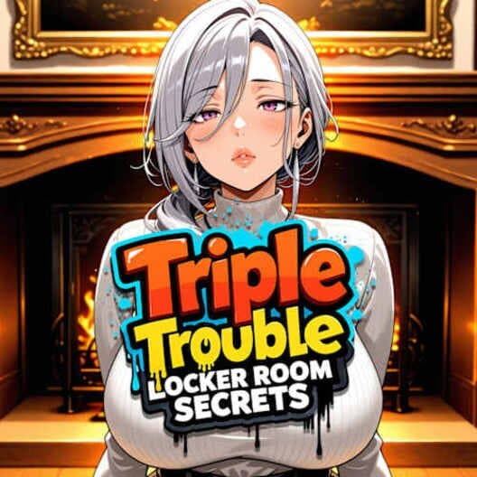 Обложка Triple Trouble: Locker Room Secrets