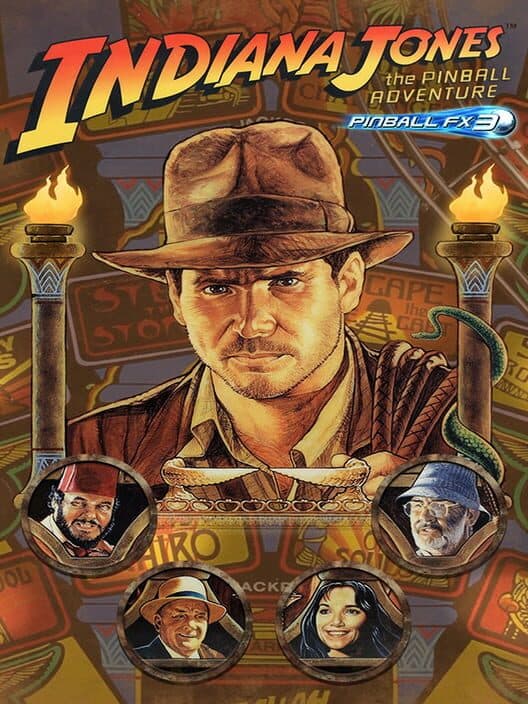Обложка Pinball FX3: Indiana Jones - The Pinball Adventure