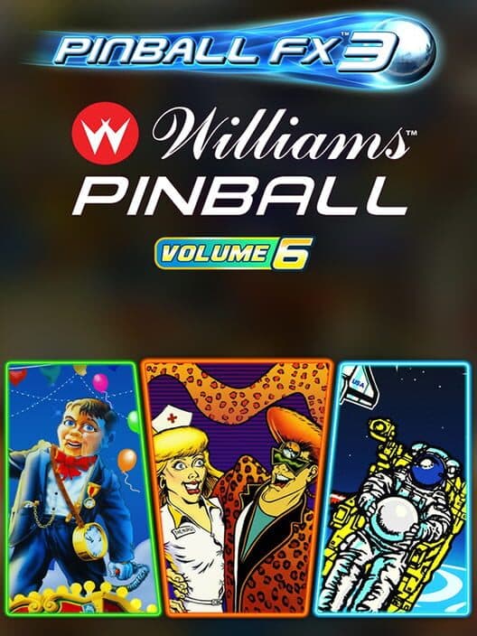 Обложка Pinball FX3: Williams Pinball - Volume 6