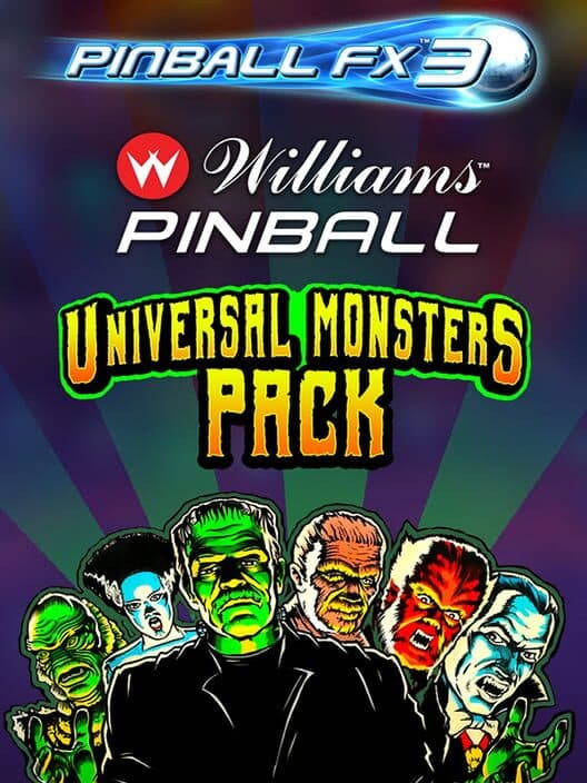 Обложка Pinball FX3: Williams Pinball - Universal Monsters Pack