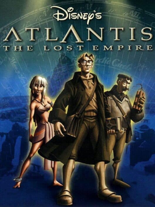 Обложка Disney's Atlantis: The Lost Empire