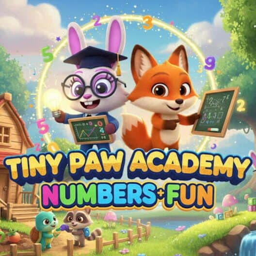 Обложка Tiny Paw Academy: Numbers + Fun