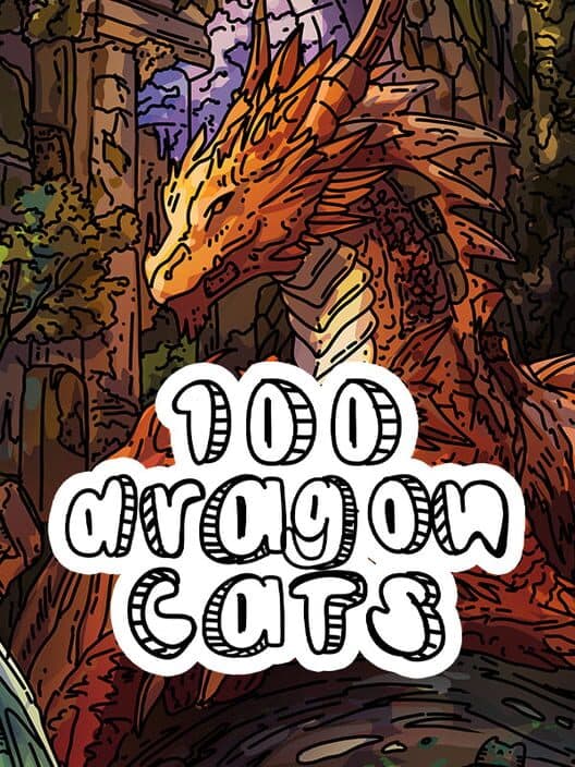 Обложка 100 Dragon Cats