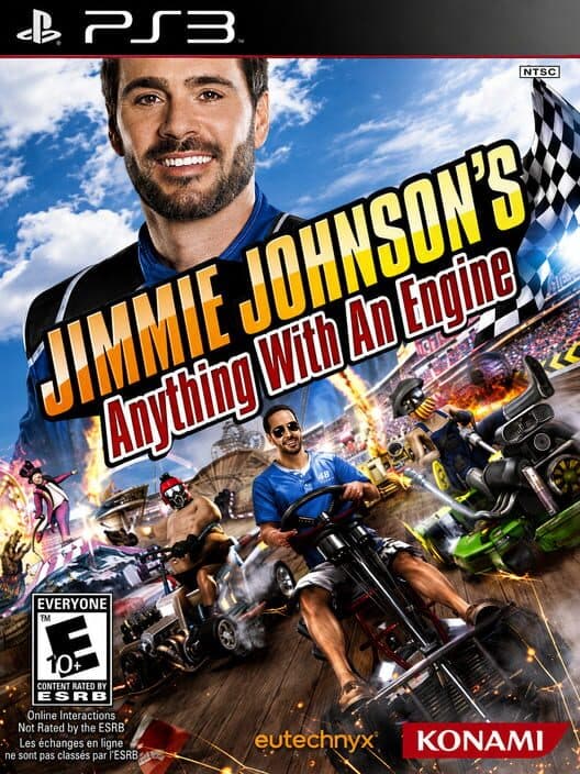 Обложка Jimmie Johnson's Anything with an Engine