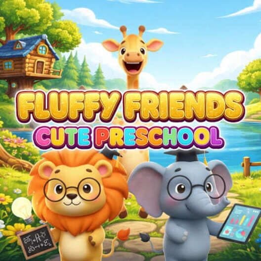 Обложка Fluffy Friends: Cute Preschool