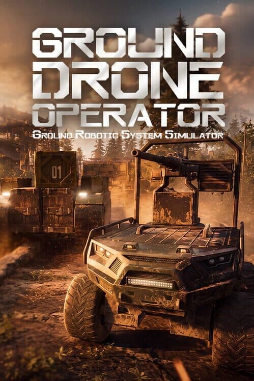 Обложка Ground Drone Operator: Ground Robotic System Simulator