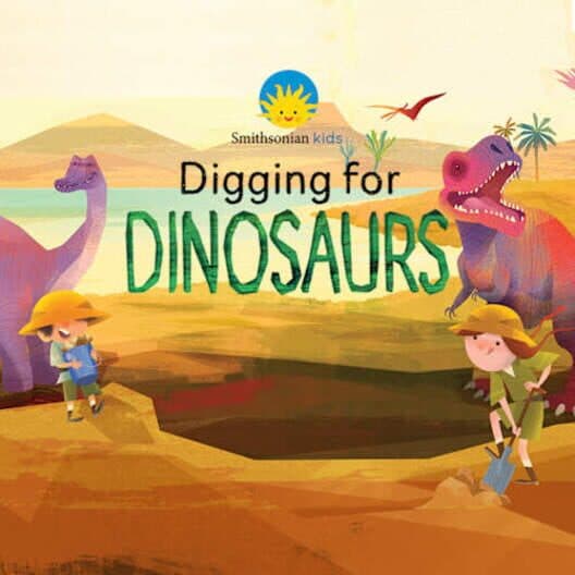 Обложка Smithsonian: Digging For Dinosaurs